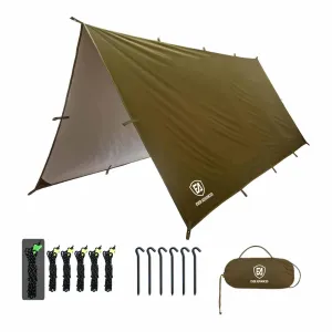 EVER ADVANCED Folding Tent Waterproof Portable Tarp