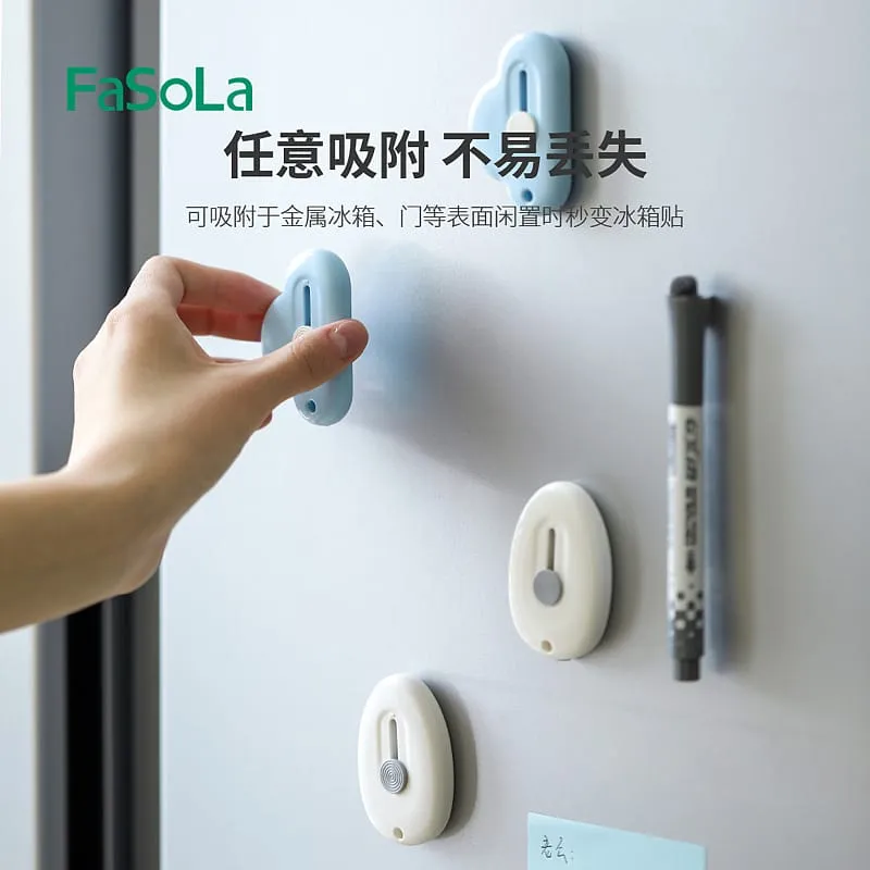 FaSoLa Mini Portable Magnetic Utility Knife - Blue Cloud Shape, 6.1*4.1cm