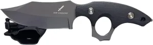 Fixed Blade Knife Heavy Duty, Full Tang Titanium Plated Blade, G10 Handle, Kydex Sheath, for Hunting, Outdoor Survival, Camping, EDC