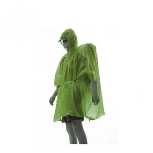 FLAME'S CREED Ultralight 15D Nylon Rain Jacket - Versatile Outdoor Raincoat and Mini Tarp for Hiking, Cycling, and Camping
