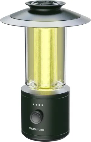 FLEXA Extendable Camping Light, 3 in 1 Telescoping Lantern with 135H Runtime, 13400mAh, USB-C 18W Charging, IPX4 Water Resistant, Adjustable Warm and White Light for Camping, Hiking and Emergency Use