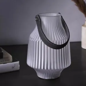 Frosted White Portable Lantern
