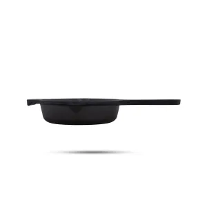 Frying Pan - 6 Inches | Casting Iron Cooking Pan/ Cast Iron Cookware for Home/ 1.225 Kgs Approx
