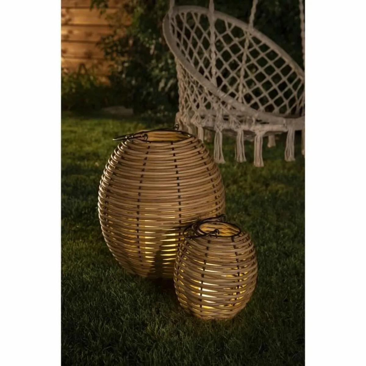 Garden Lantern Galix Rattan