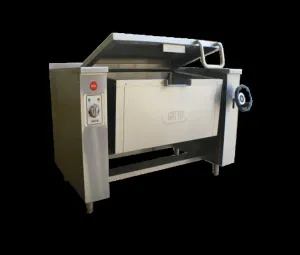 GATTO 120Lt S/Steel Gas Tilting Pan