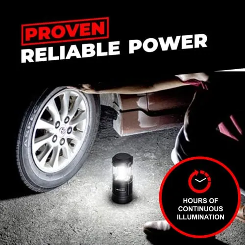 GearLight Camping Lantern - 2 Portable, LED Battery Powered Lamp