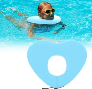 Geelin Float Swim Collar for Head and Neck Support,Filled with Foam Plastic Particles (Not Inflatable),Floatation Devices for Adults,Fits Most Adult Neck Sizes for Learn to Swim or Therapy