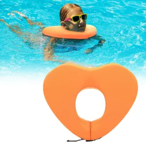 Geelin Float Swim Collar for Head and Neck Support,Filled with Foam Plastic Particles (Not Inflatable),Floatation Devices for Adults,Fits Most Adult Neck Sizes for Learn to Swim or Therapy