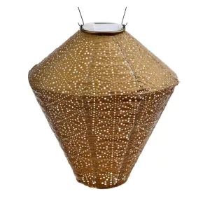 Gold Diamond Shaped Lantern