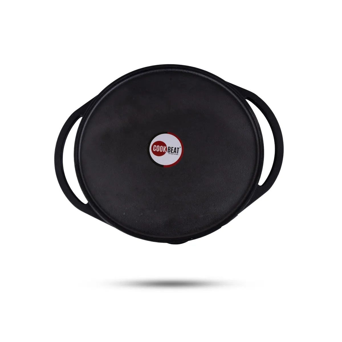 Grill Pan & Griddle Pan - 12 Inches | Casting Iron Cooking Pan/ Cast Iron Cookware for Home/ 4.470 Kgs Approx
