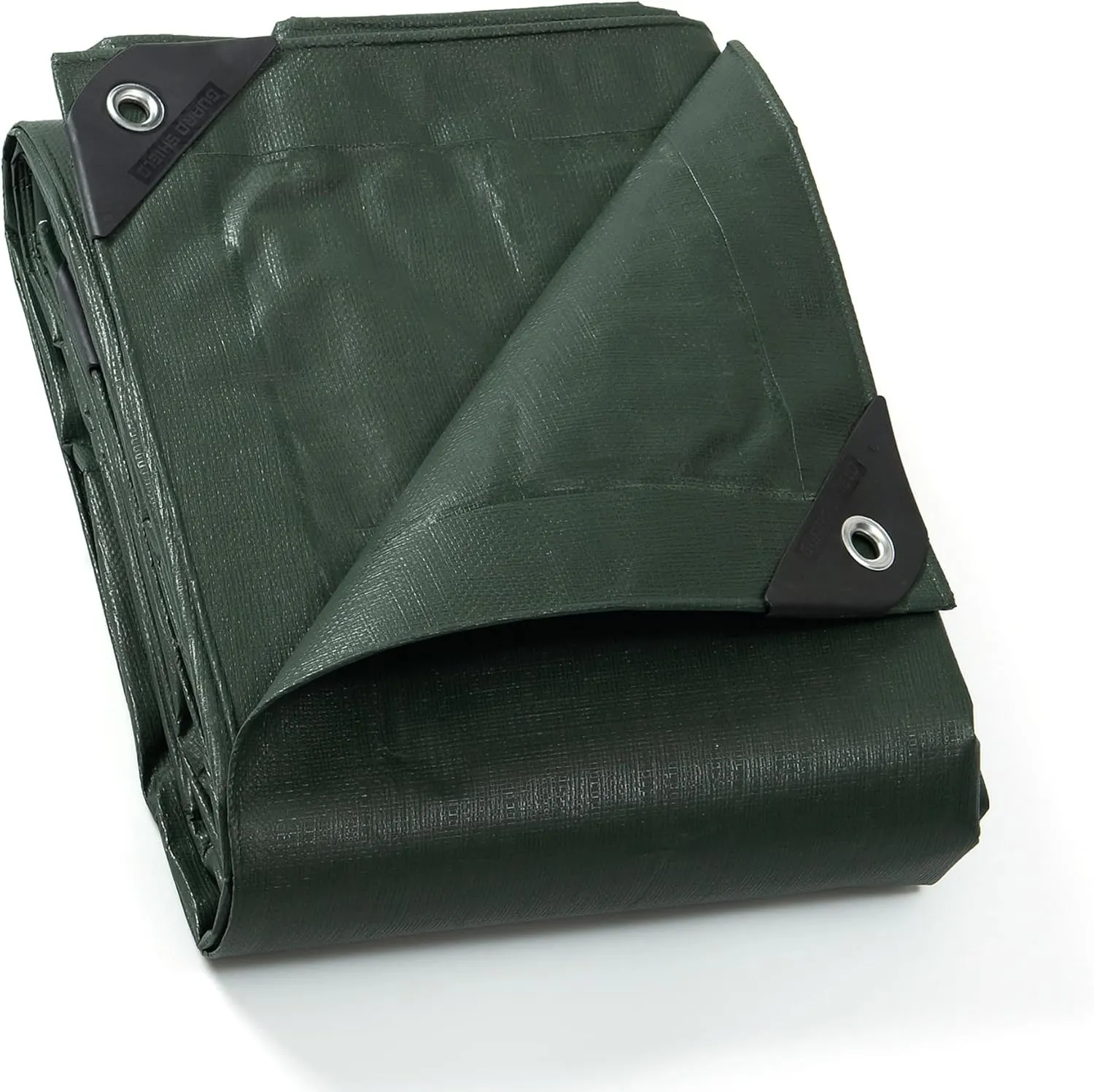 GUARD SHIELD Heavy Duty Matte Green Tarp Waterproof 20x30 Feet Large UV Resistant Tarps Cover Outdoor 11mil