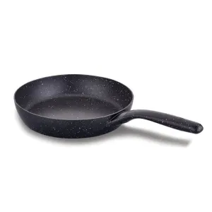GUSTO DIE CAST ALUMINIUM FRYPAN BLACK 2.0 lt (67.6 oz) 24 x 5 cm (9.6" x 2")