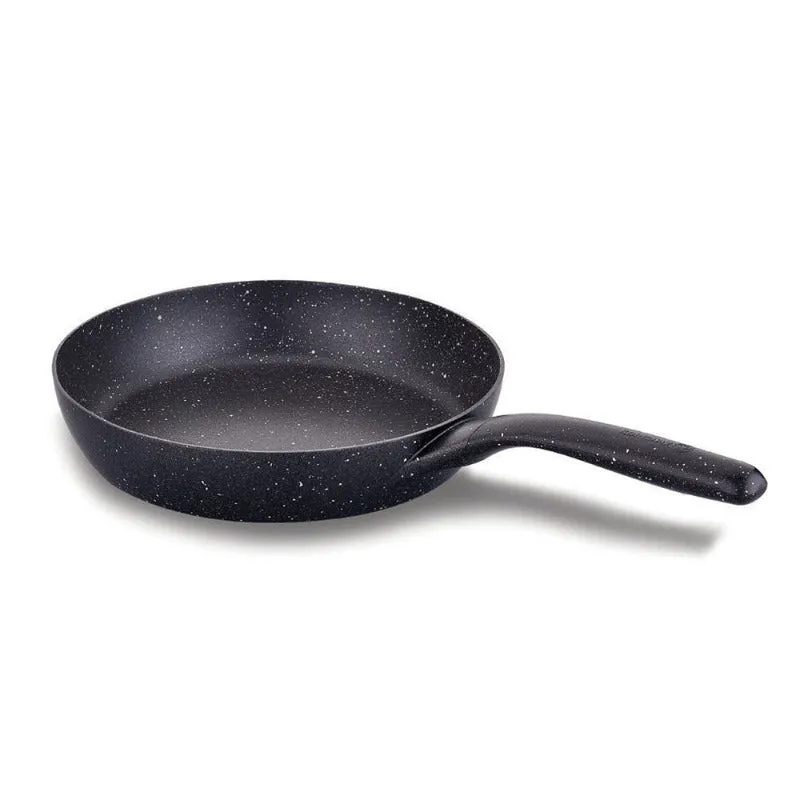 GUSTO DIE CAST ALUMINIUM FRYPAN BLACK 2.0 lt (67.6 oz) 24 x 5 cm (9.6" x 2")