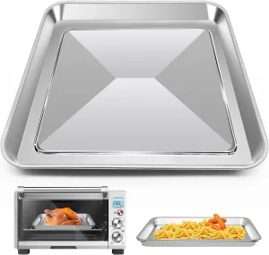 GWY 11.7"×11.7" Baking Pan for Breville BOV800XL BOV810BSS BOV845BSS BOV900BSS Smart Oven, Compatible with Ninja SP100 SP101 SP1001C SP201 Air Fry Oven