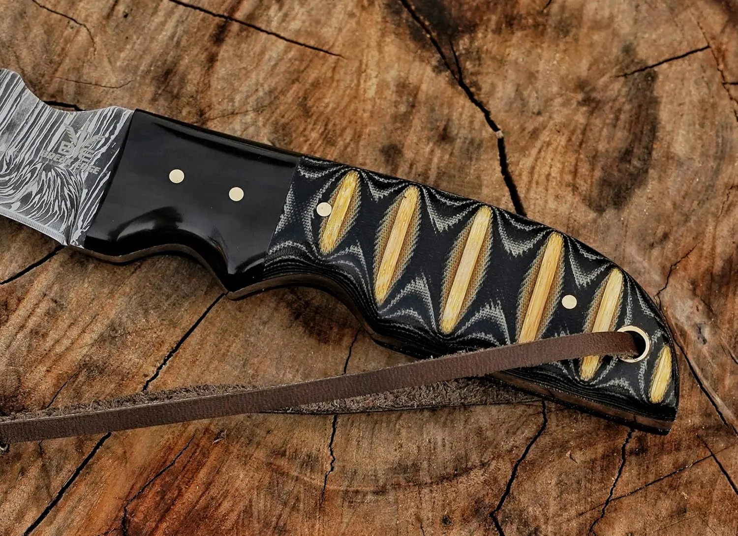 Handmade 1095 Steel Lineman’s Hawkbill knife with Leather sheath, Heavy Duty Utility Knife blade Electrician Wire Skinning knife for professional.