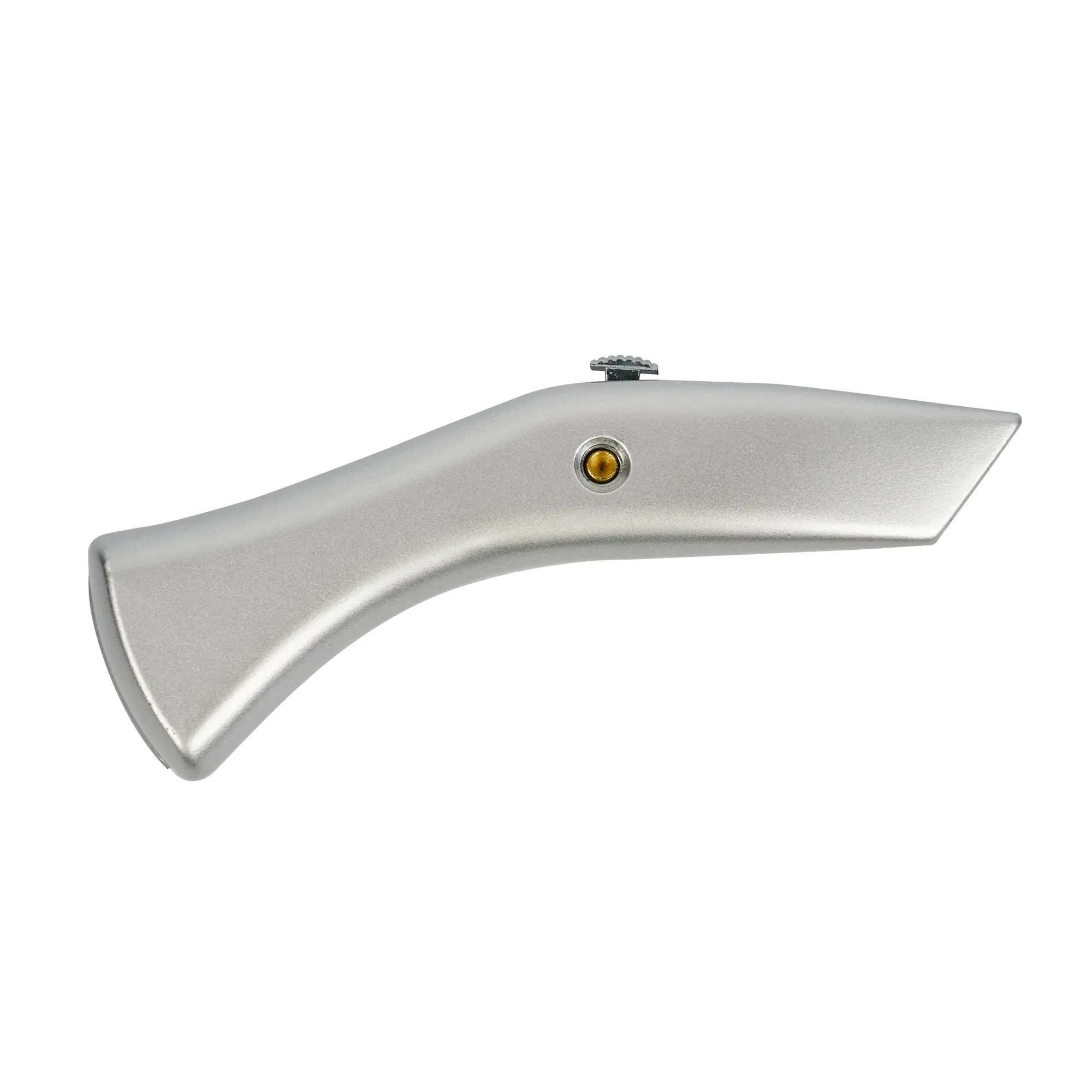 Handy Tek Silver Utility Knife - with Blade Lock Wheel, Quick Change, Heavy Duty - 7" - 6 count box