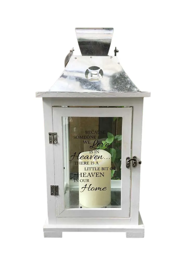 Heavenly Home Sympathy Lantern