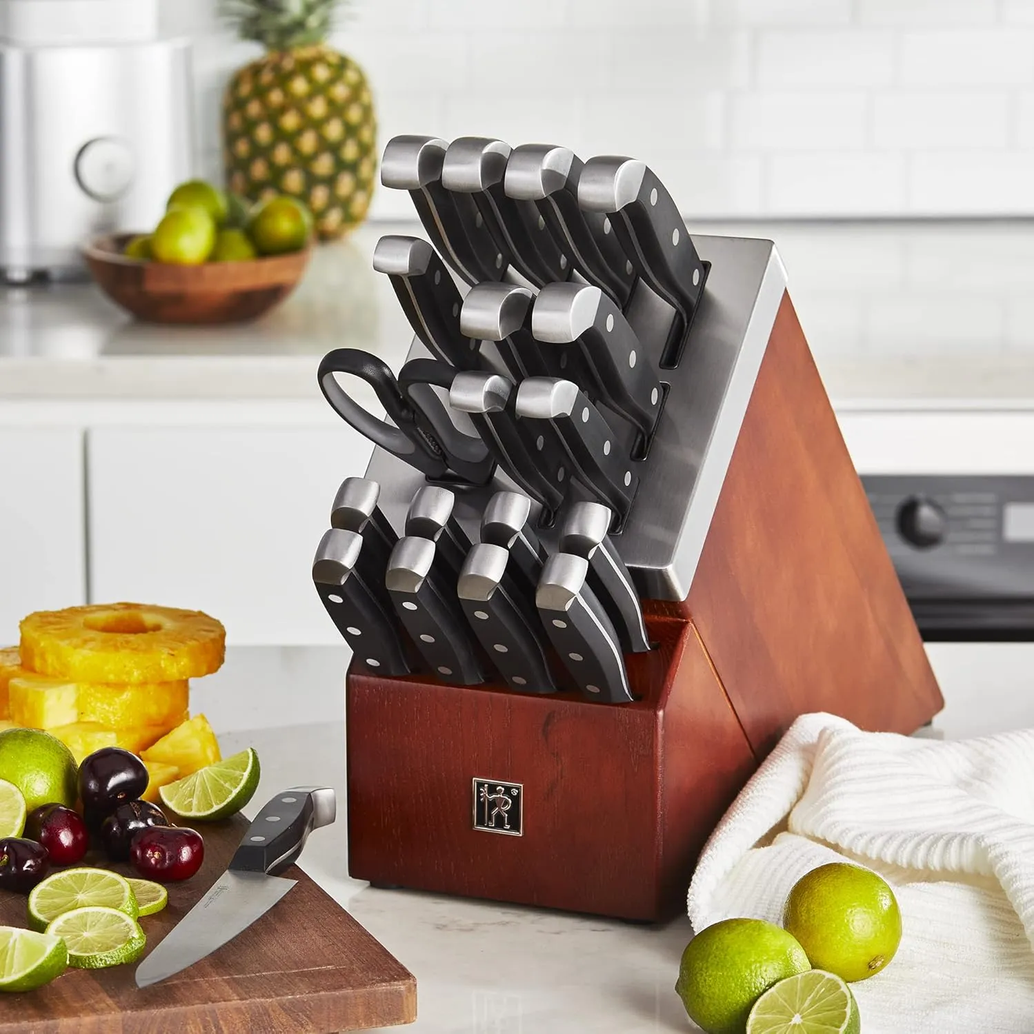 HENCKELS J.A International Statement 20-pc Self-Sharpening Block Set, Silve