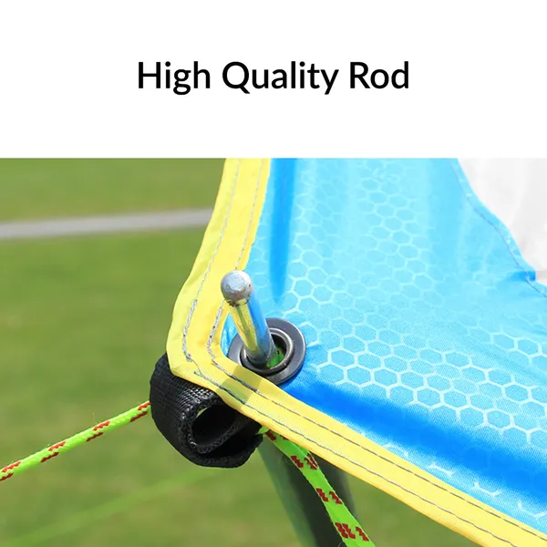 Hewolf 4-8P Outdoor Camping Tarp - Blue