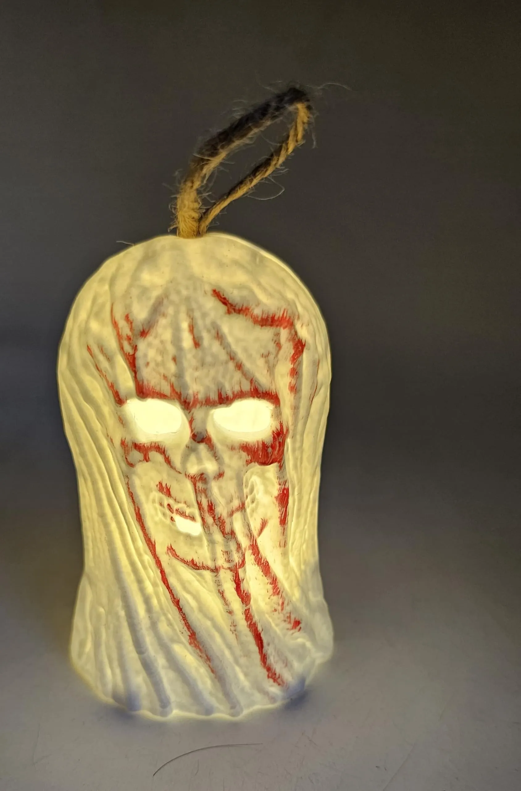 JAGMAG® Pack of 2 Halloween Decorations Halloween Skeleton LED Hanging Ghostly Shadow Light Candle Home Decorative Accessories Flash ELD Lamps for Halloween Party Decorations, Tree Decortaion