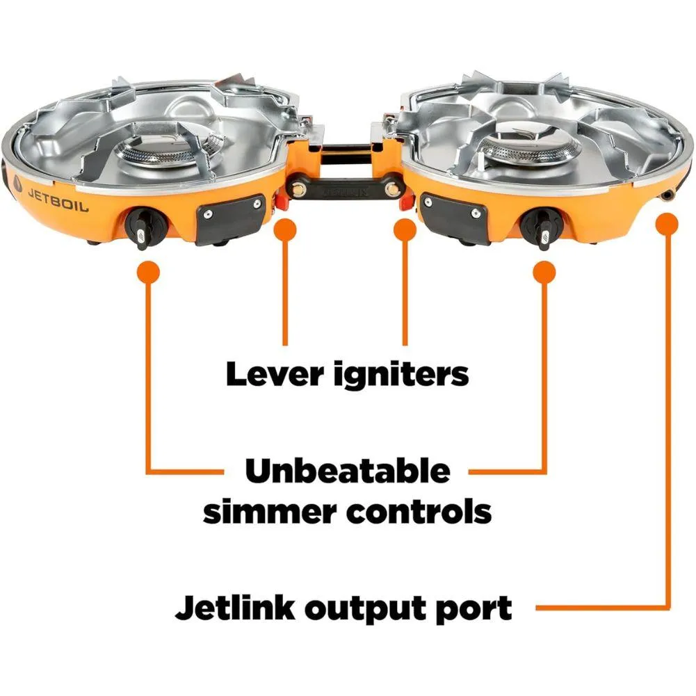 Jetboil Genesis Basecamp Cooking System (Orange)