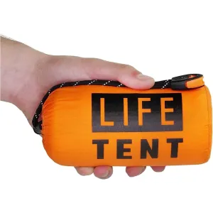 JICUICUI M&J Life Tent Emergency Survival Shelter – 2 Person Emergency Tent – Use As Survival Tent, Emergency Shelter, Tube Tent, Survival Tarp - Includes Survival Whistle & Paracord