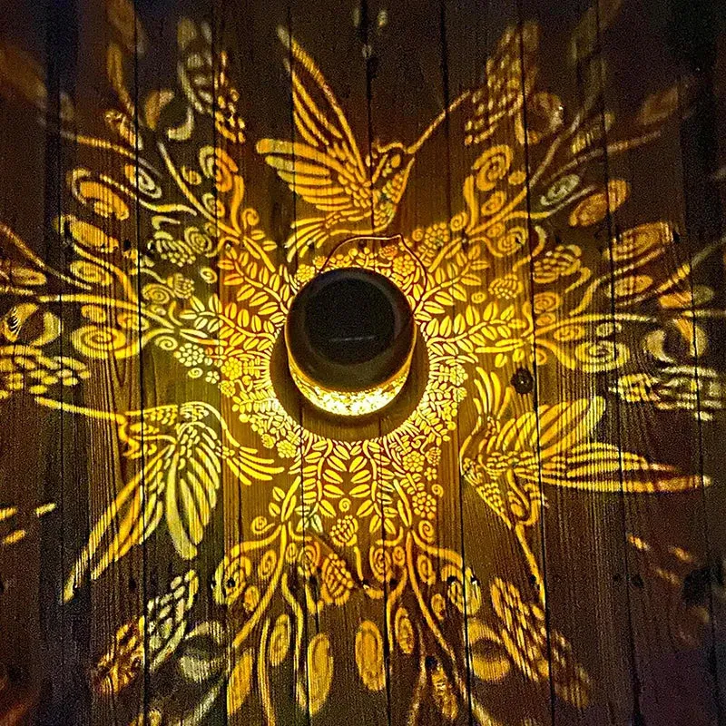 Joyful Hummingbird Solar Lantern