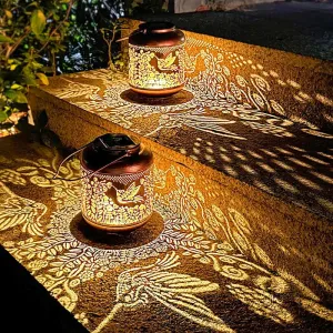 Joyful Hummingbird Solar Lantern