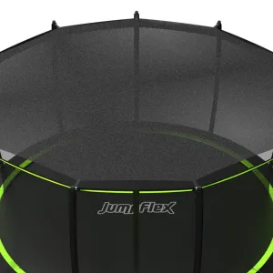 JumpFlex SMARTSHADE Soft Outdoor Trampoline Shade Canopy Cover for Sun Protection, Compatible with Hero 14' Model ONLY, Trampoline NOT Included, Black