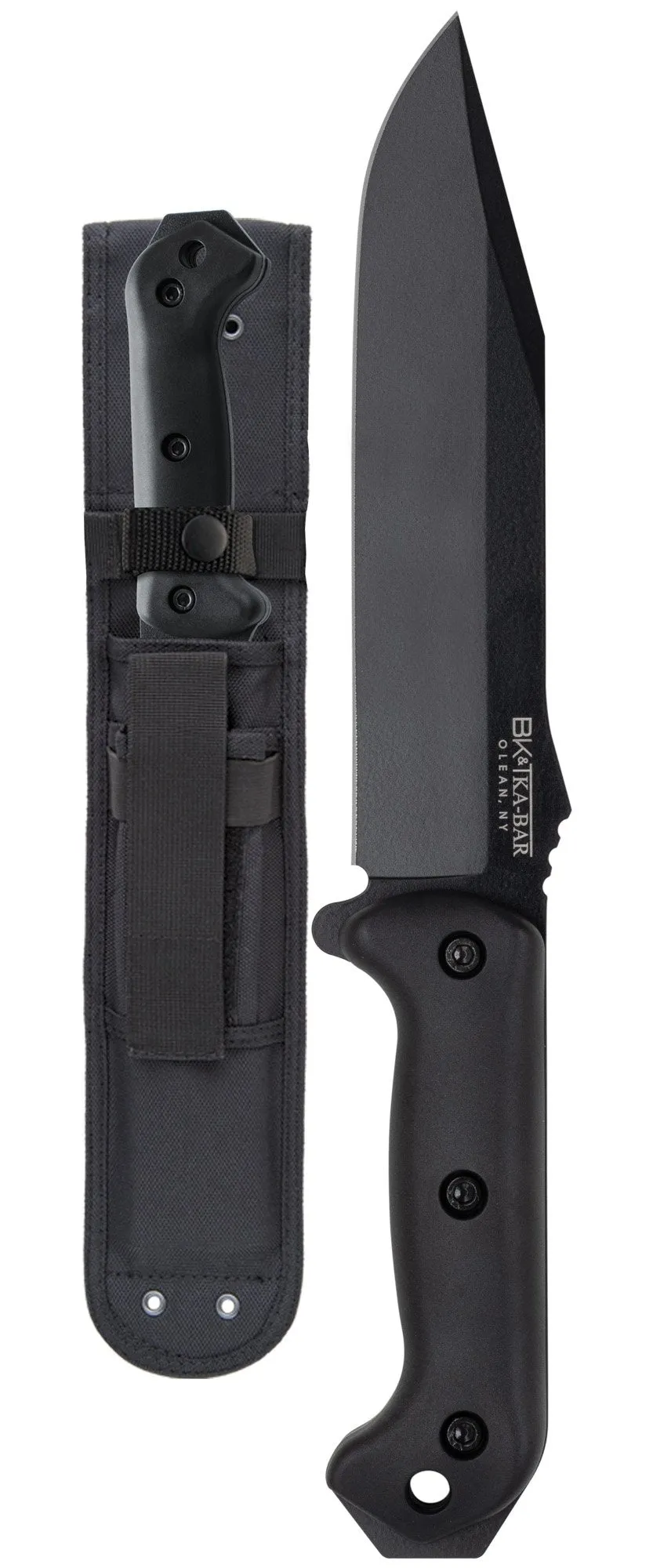 Ka-Bar BK7 Becker Combat Utility Fixed Blade Knife w/ Sheath
