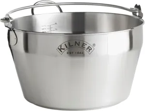 Kilner Silver Stainless Steel Preserving Jam Pan