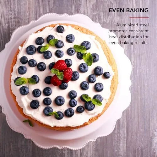 KitchenAid 9in Nonstick Aluminized Steel Round Cake Pan, Pistachio