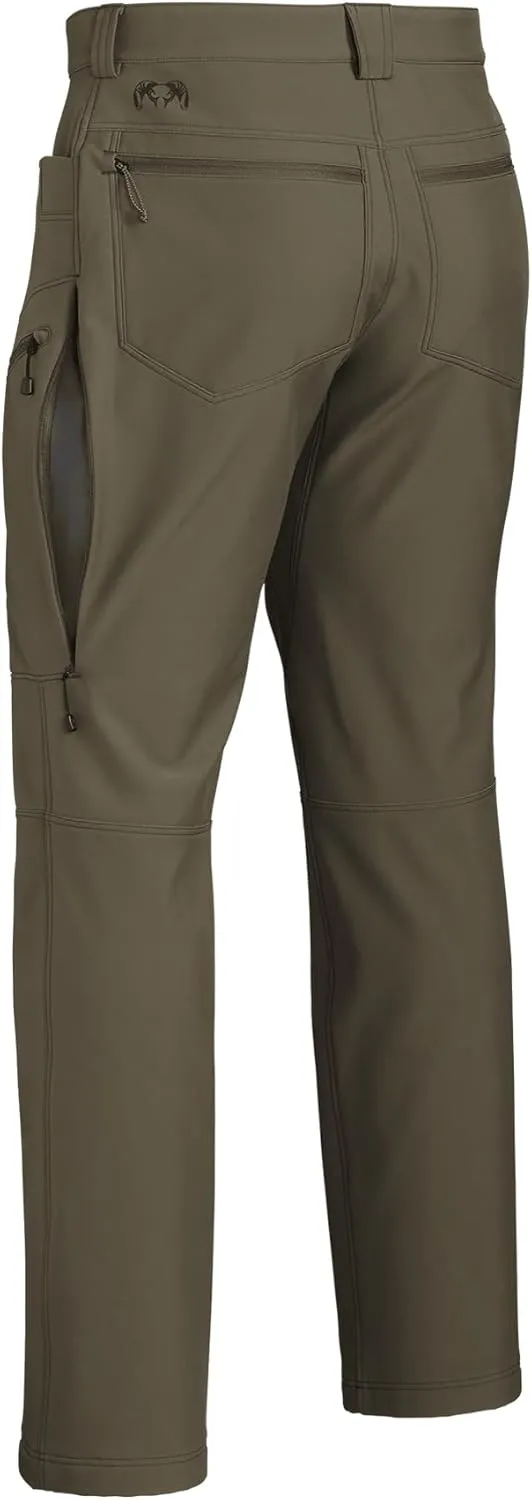 KUIU Guide Pro Pant - Wind-Resistant, Articulated Fit, Durable Soft-Shell for Cold Weather Mountain Hunting