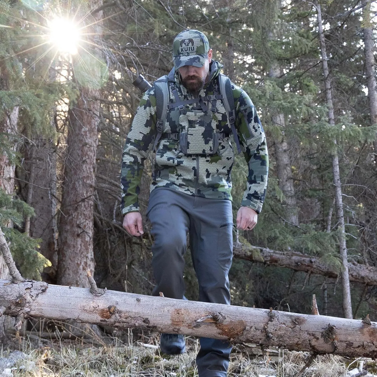 KUIU Guide Pro Pant - Wind-Resistant, Articulated Fit, Durable Soft-Shell for Cold Weather Mountain Hunting