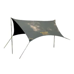 KZM Wild Field Hexa Tarp - Khaki