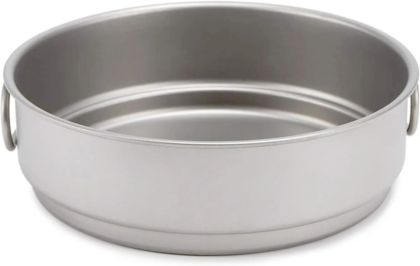 Large Capacity Backpacking Cookware Folding Handle Dinner Plate For Camping Picnics Outdoor Meals