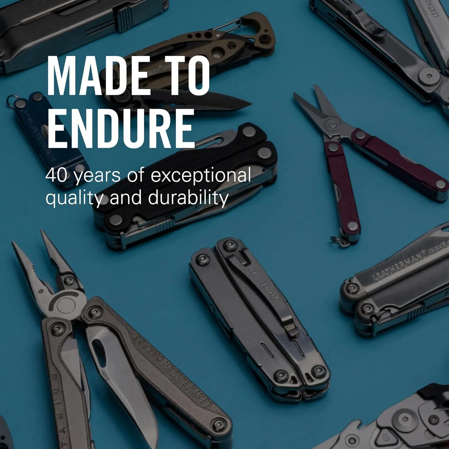 LEATHERMAN, Skeletool KB Pocketknife with Straight Edge, Stainless Steel Blade and Bottle Opener, Nightshade Blue