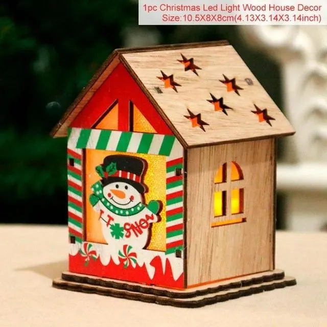 LED Christmas Decoration Lanterns (2 pcs set)