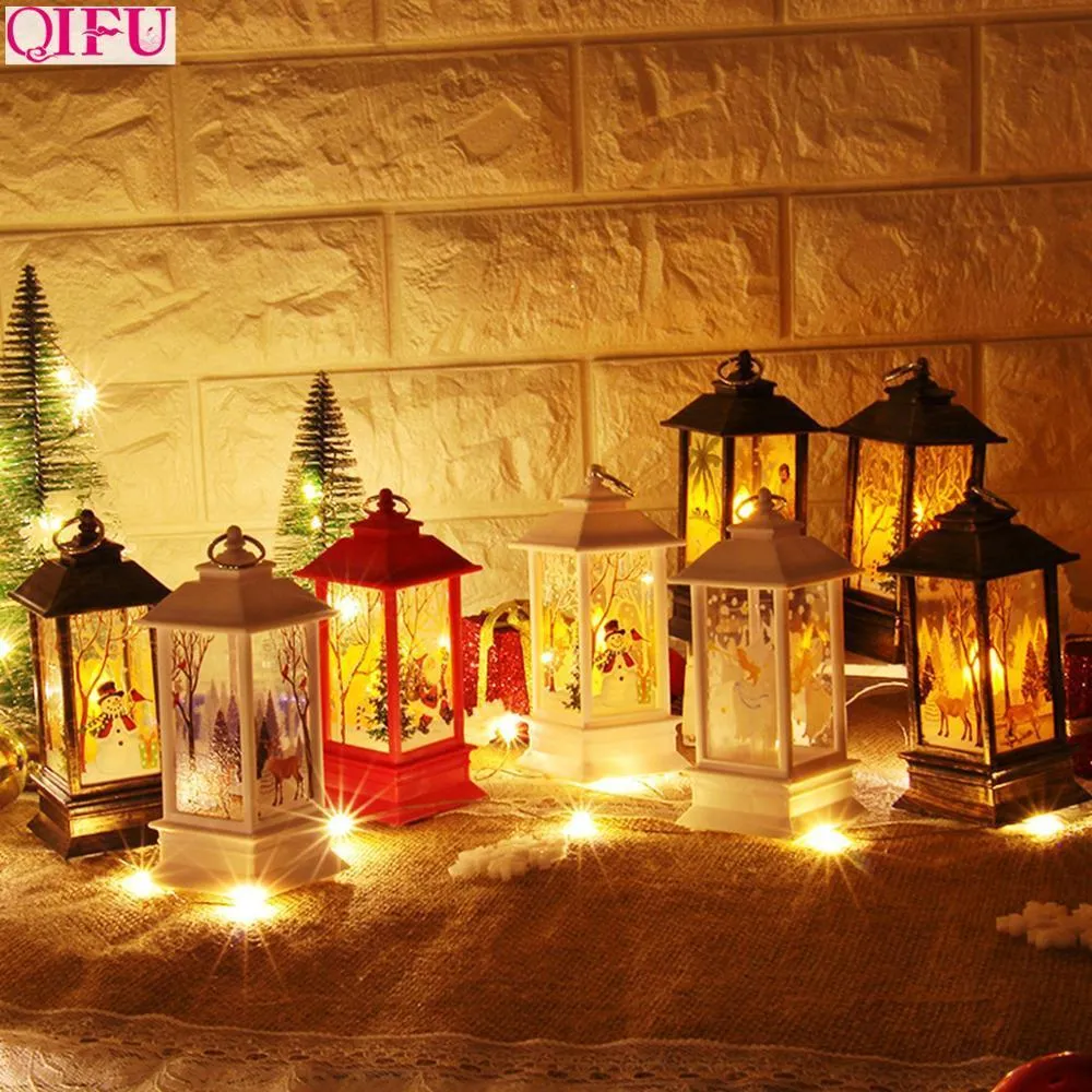LED Christmas Decoration Lanterns (2 pcs set)