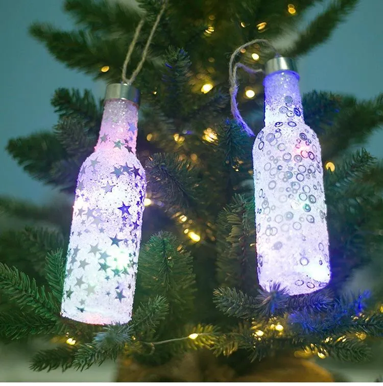 LED Christmas Decoration Lanterns (2 pcs set)