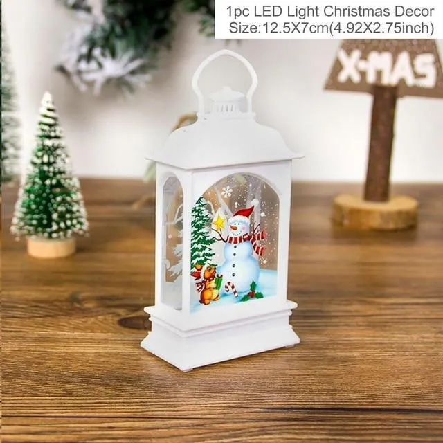 LED Christmas Decoration Lanterns (2 pcs set)