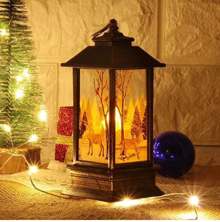 LED Christmas Decoration Lanterns (2 pcs set)
