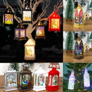 LED Christmas Decoration Lanterns (2 pcs set)