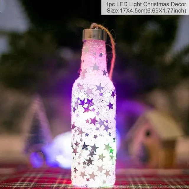 LED Christmas Decoration Lanterns (2 pcs set)