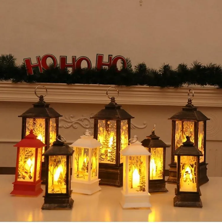 LED Christmas Decoration Lanterns (2 pcs set)