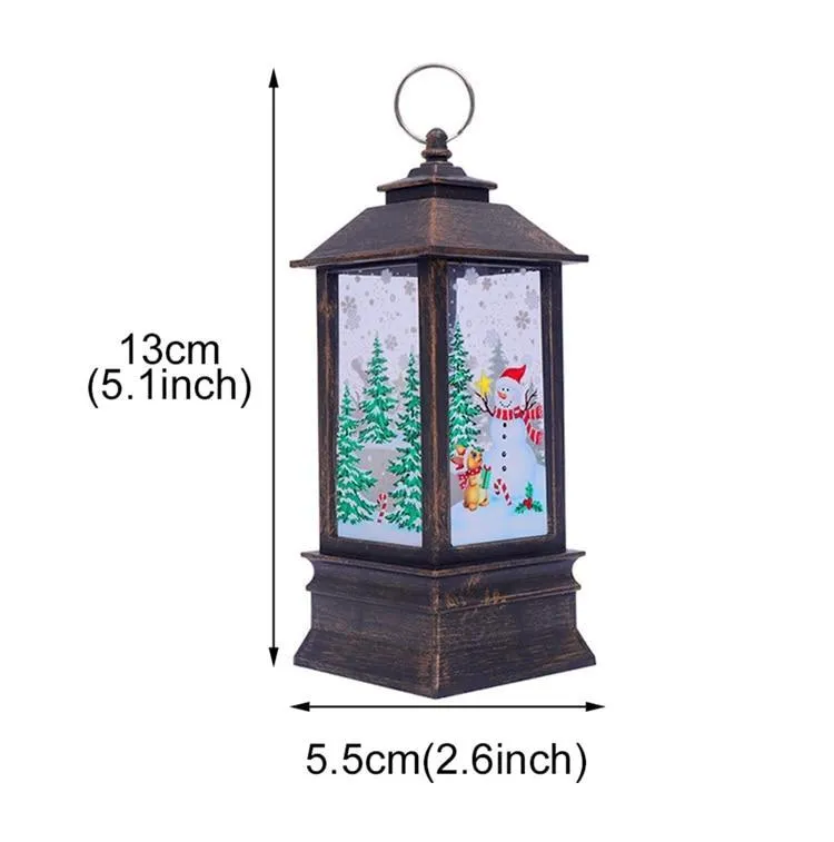 LED Christmas Decoration Lanterns (2 pcs set)