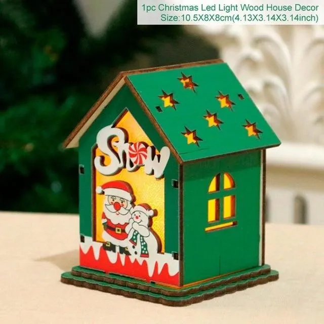 LED Christmas Decoration Lanterns (2 pcs set)