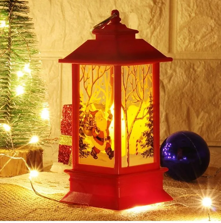 LED Christmas Decoration Lanterns (2 pcs set)