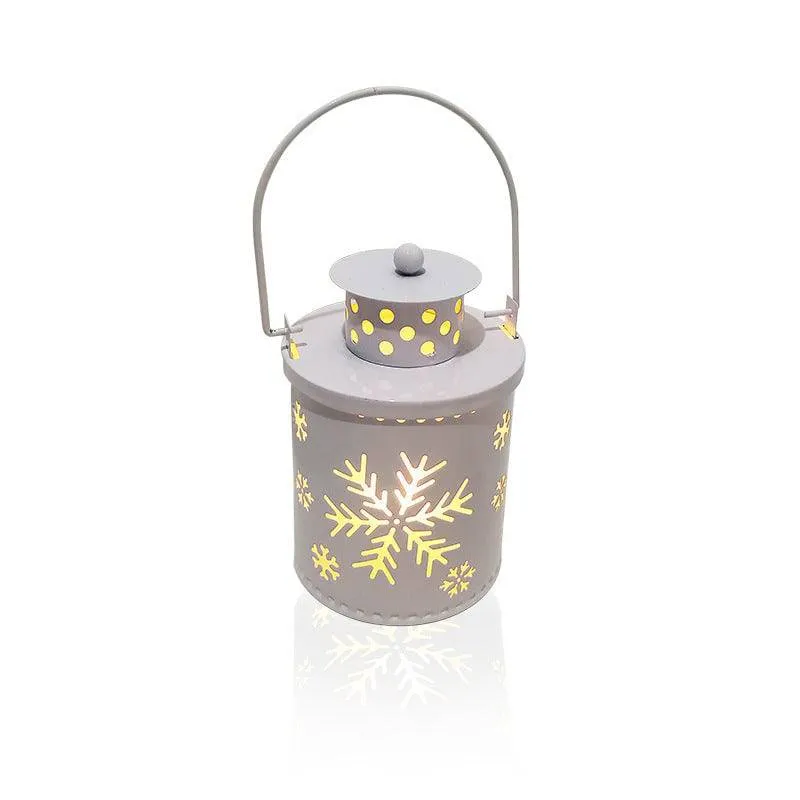 LED Christmas Lantern Set – Nordic Style Decorative Holiday Lights