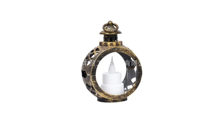 LED Flameless Candle Lantern - Christmas & Halloween Decorative Light